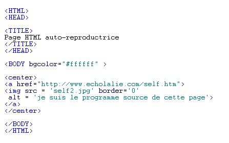 je suis le programme source de cette page